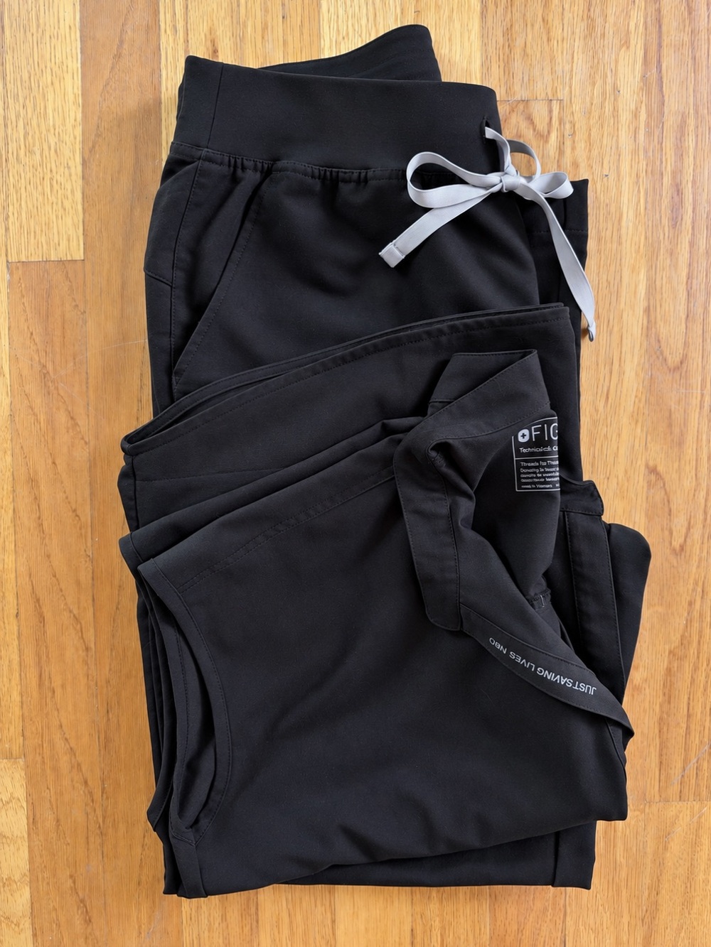 Black L Isabel pants and L Rafaela top